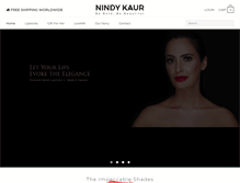 Tablet Screenshot of nindykaur.com